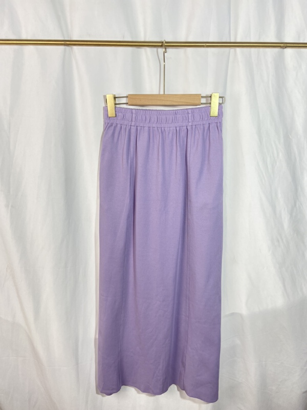 [Yi show shop] elastic waist, age reducing and slim skirt 1392\cl