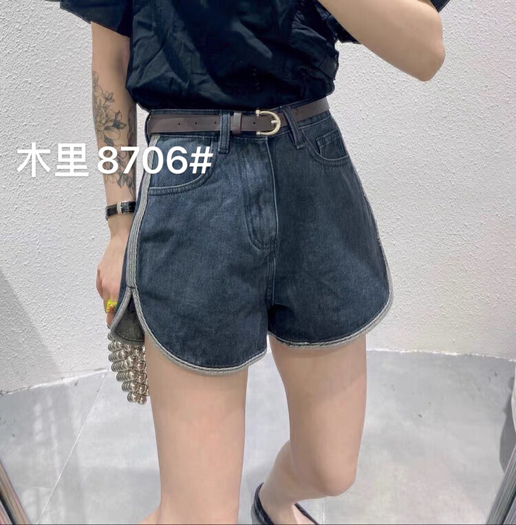 [jiajiatmmt Muli] design spicy girl style split jeans 8706\l