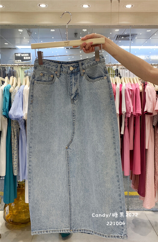 [candy] high waist fashion slim skirt 1004\zjy