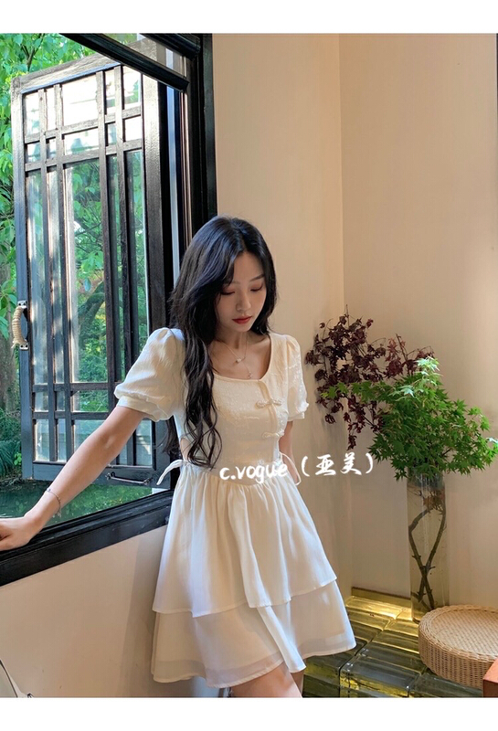 [c.vogue] French soft waist design dress 3337\pcz