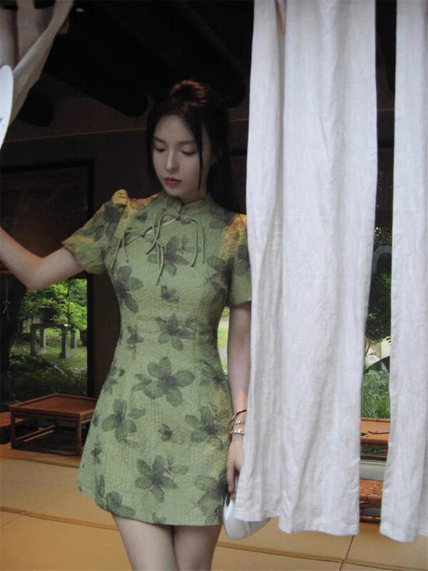 [see you] French retro elegant dress 3902\pcz
