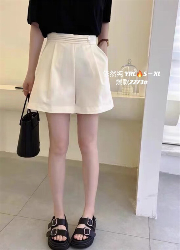 [still pure] commuter high waist suit casual shorts 2273\hjy
