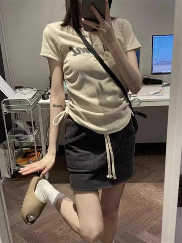 [1to3] fashionable casual commuting skirt 152\lsw