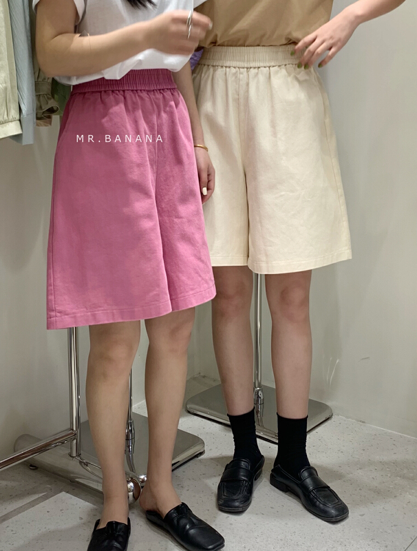New year in early spring! [mr.banana] Korean simple and versatile slim casual shorts ys1-1108\l