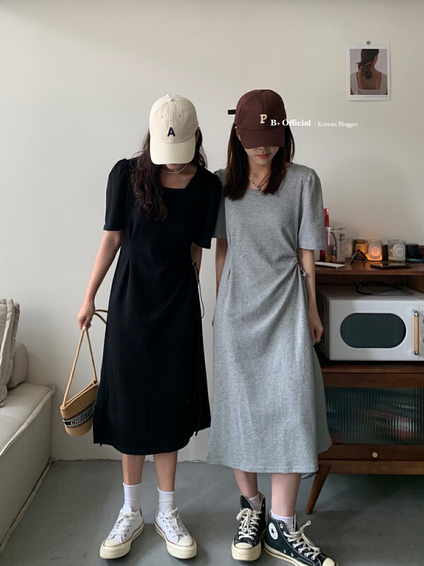 [B plus] temperament slim dress 22-9456-2\hbx