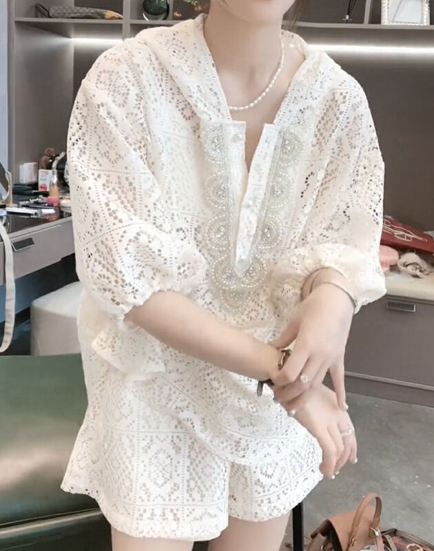 [JH] Korean style small shirt + simple loose casual pants set 41940\pcz
