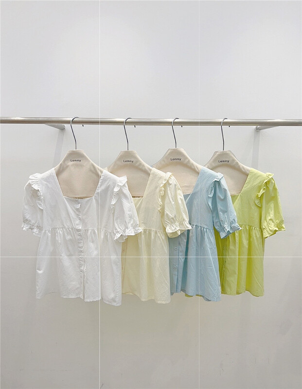 [Lemmy] square neck lady shirt 8657\hbx