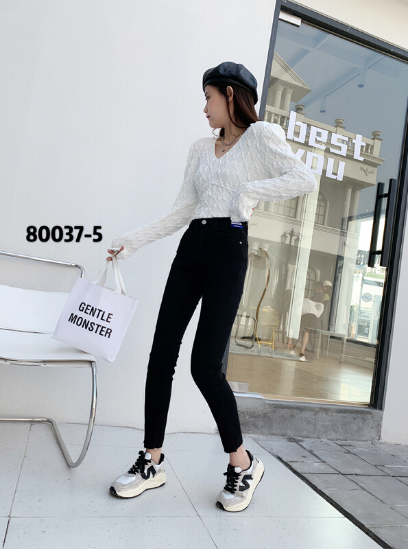 New year in early spring! [Mina] Korean style slim fit fashion jeans 80037-5\lsw