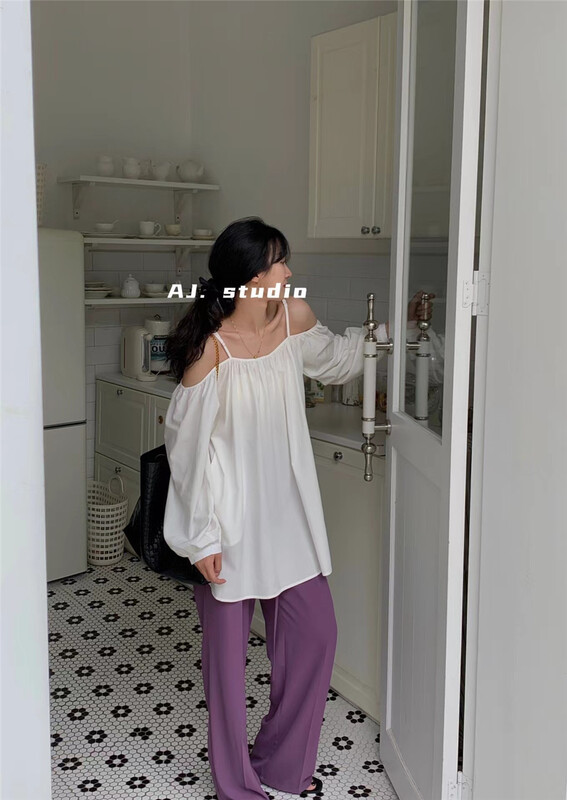 [aj.studio] minority fashion Korean shirt 9265\ll