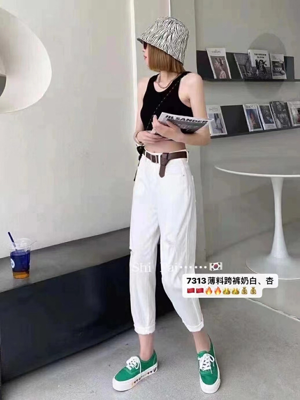 [J-star] new simple and versatile jeans (with belt) 7313\cl