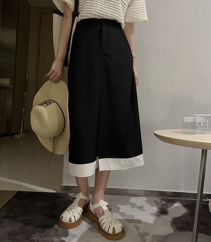 [Tiantian family] splicing temperament lady skirt ys1-969\l