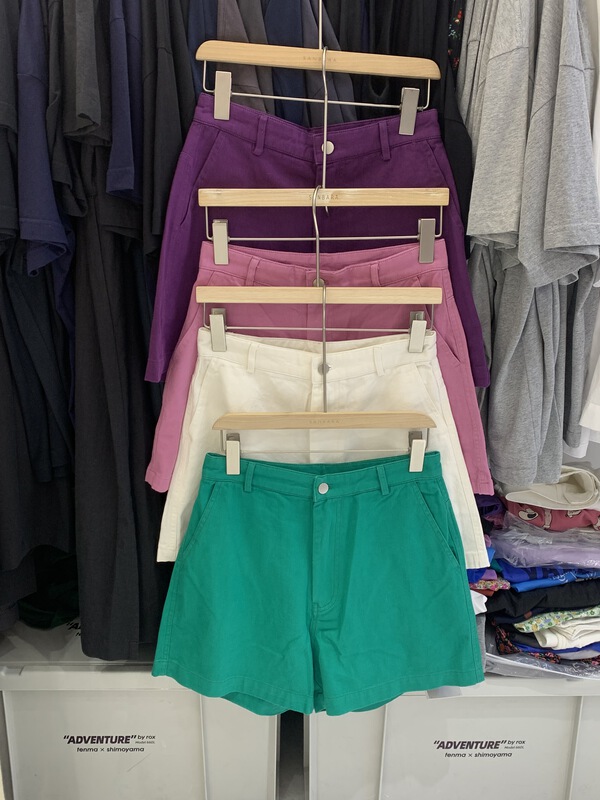 [sanbara] Korean simple slim casual shorts 9557\lsw