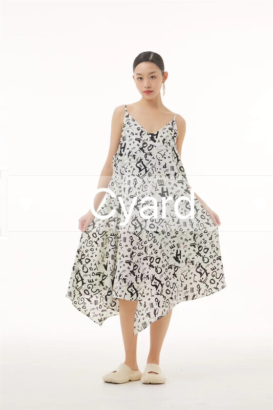 [cyard] sling letter comfortable dress 85508\l