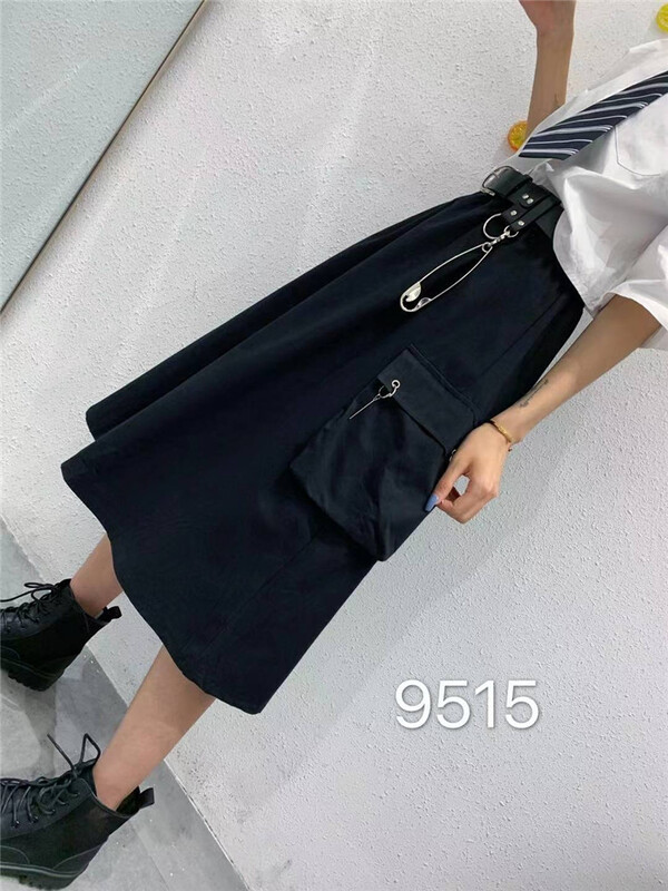 [hua+] pin industrial large pocket casual shorts (with belt) 6515\lsw