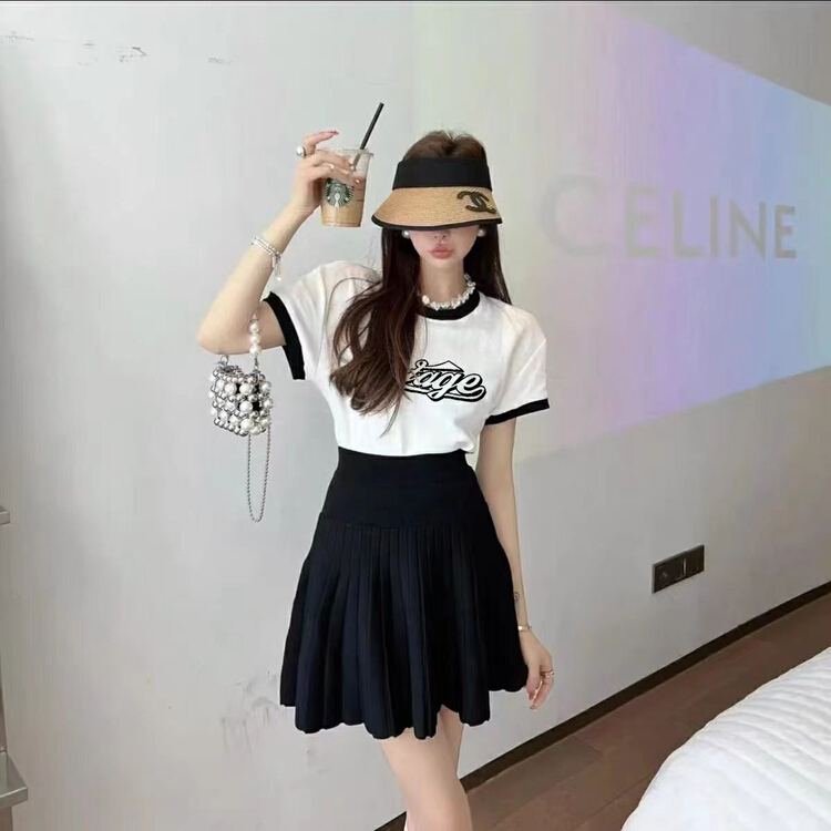 [British rights society] letter printed loose short sleeve T-shirt 5477\xyy