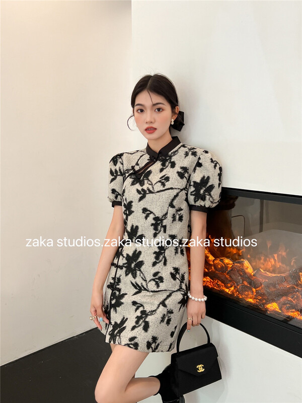 [Zaka] French temperament small shirt + short skirt set z58300\ll