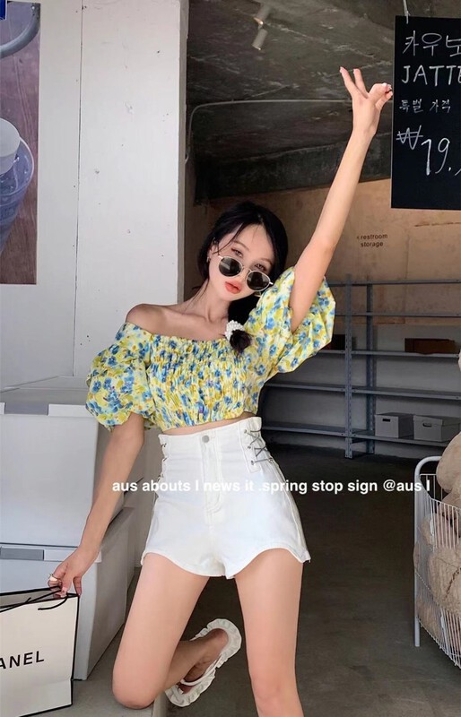 [aus] retro Korean denim shorts g596\lsw