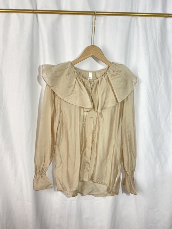 [Yi show shop] light mature style niche fashion shirt 1560\cl