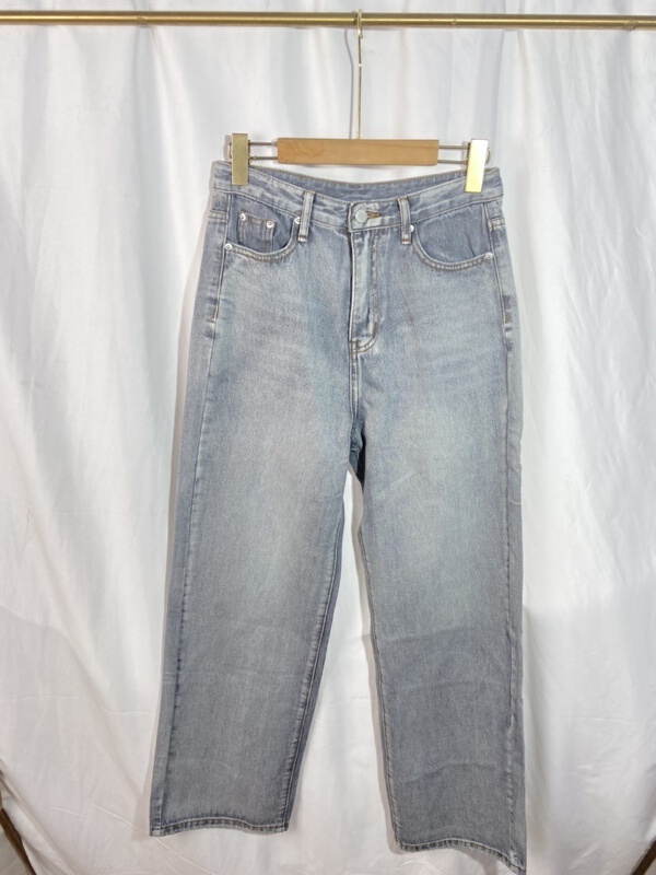 [Yi show shop] Korean style loose fit jeans 1410\cl