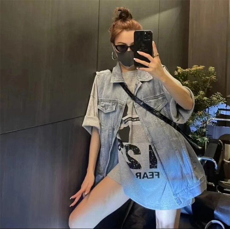 [new time /l&y home] Unisex simple European and American portrait printed short sleeve T-shirt 1202\xyy