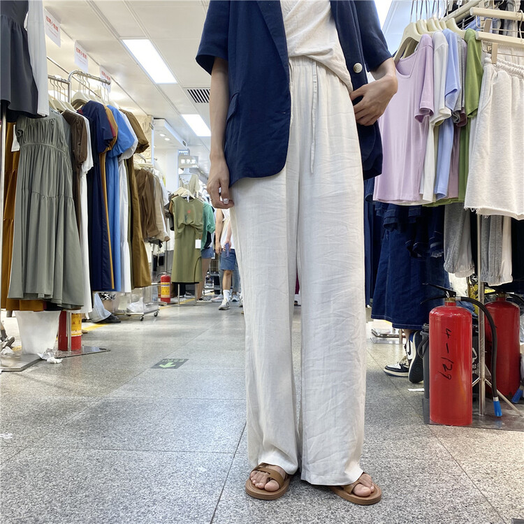 [e+1] basic versatile loose comfortable solid casual pants 882\xyy