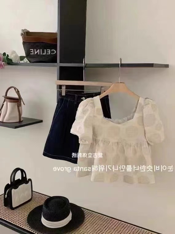 [Susan] Fang Linghan slim shirt 18351\lsw