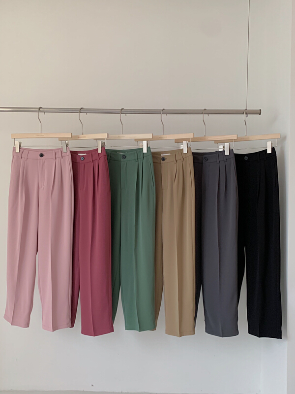 [miss miss home] Korean color versatile casual pants w125\zjy