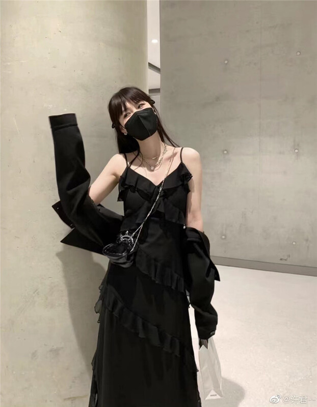 [MS studio] French Ruffle lace dress 6723\pcz