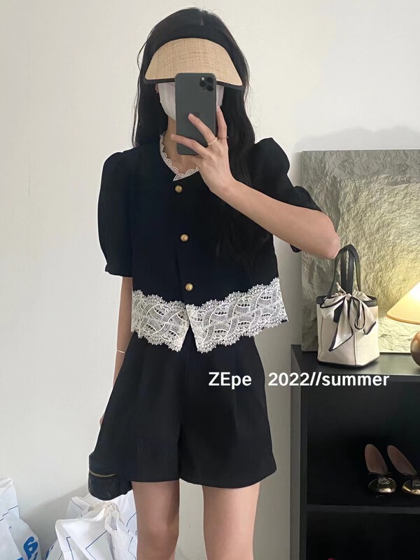 [Ze] solid color shorts wide leg trousers ys4-002\ll