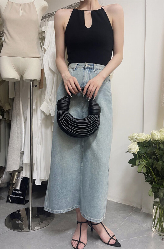 [Hera] neck hanging comfortable simple vest / sling m2053\l