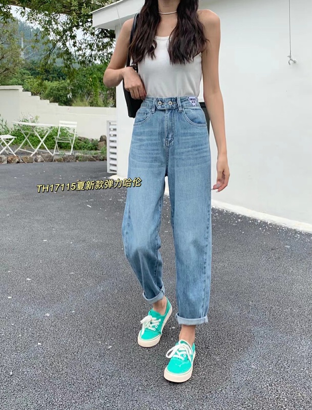 [T.H] Korean loose fit and versatile jeans 17115\lsw