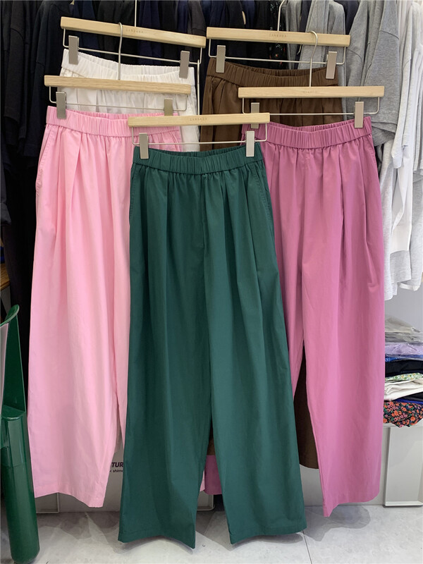 [sanbara] simple niche fashion casual pants 9556\lsw