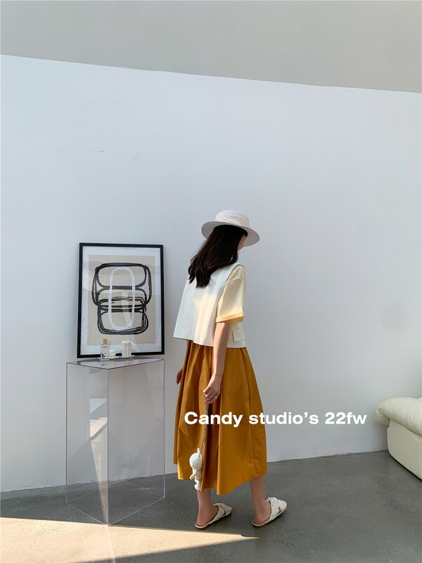 [candy] commuting simple V-neck single breasted suit vest ys1-7068\zjy