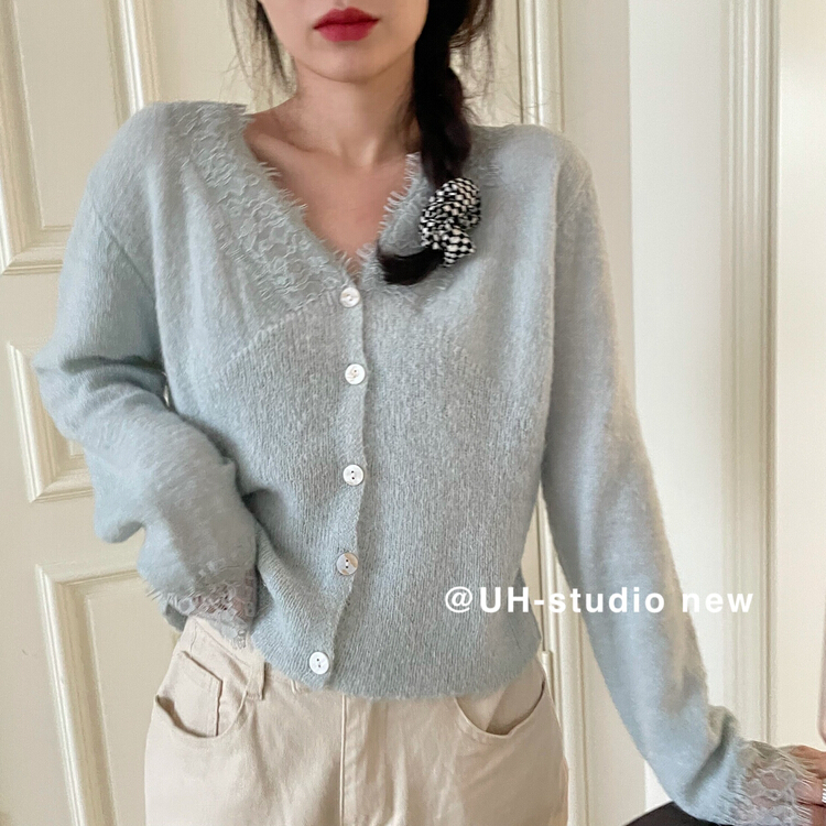 New year in early spring! [uh] simple solid color versatile warm sweater 7612\hjy