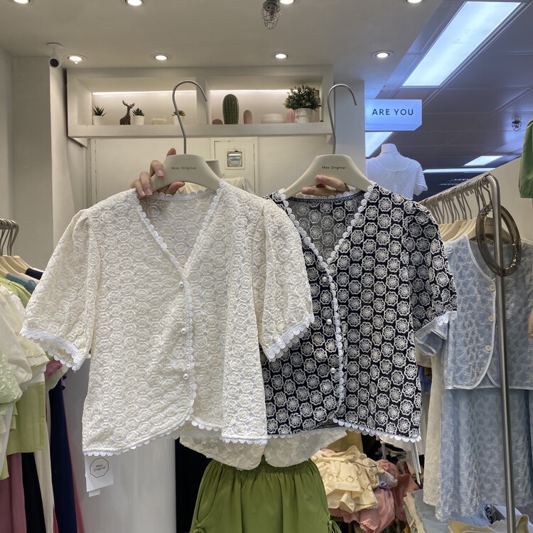 [Max original] fresh, simple and versatile shirt 98315\hbx