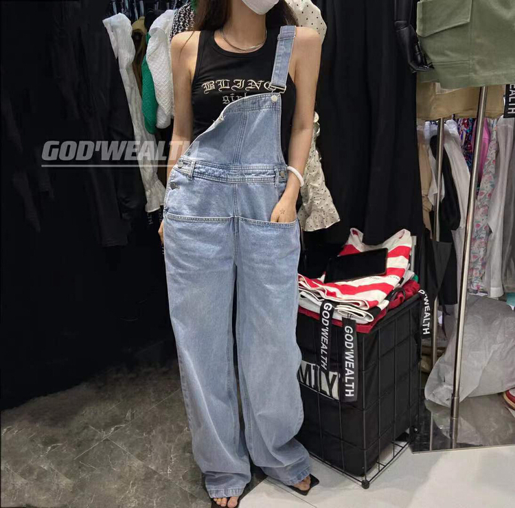 [buyer Yan Xuan - God of wealth] loose and versatile casual suspenders 2211\cl