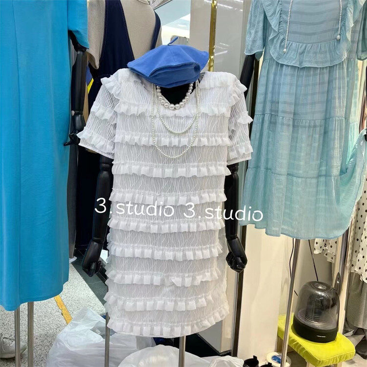 [3.studio] casual simple cake doll dress 22167\xyy