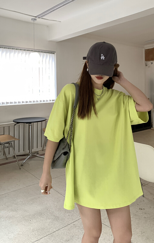 New year in early spring! [11An] versatile letter embroidered short sleeve T-shirt a6185\lsl