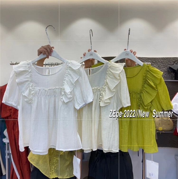 [Ze] minority fashion Korean shirt 3096\ll