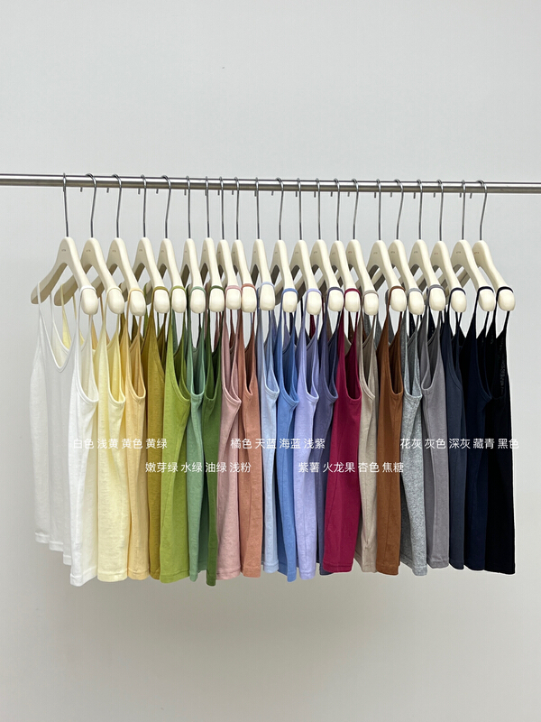 In early summer! [Kittin] cool cotton linen vest / sling 3209-s\xyy