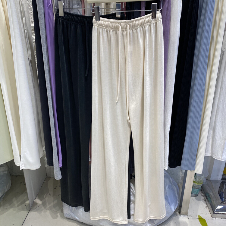 In early summer! [by flow] Korean slim relaxed pants k483\xyy