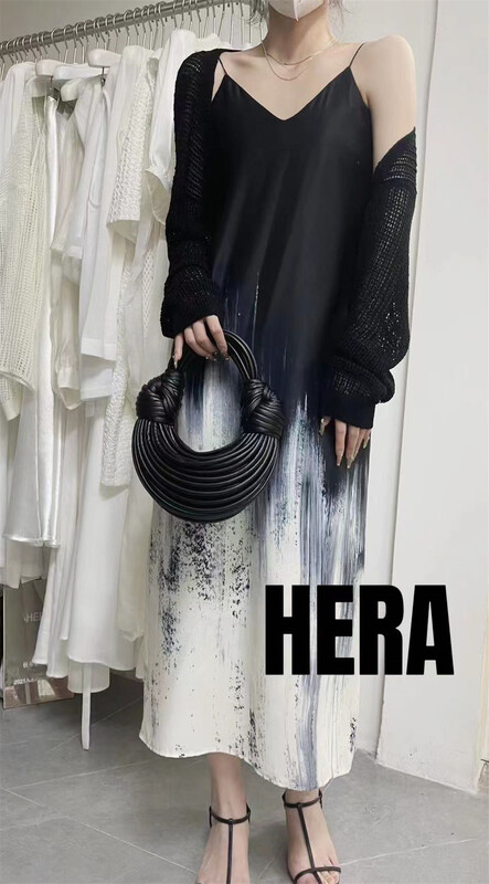 [Hera] tie dyed suspender lady dress 22182\l