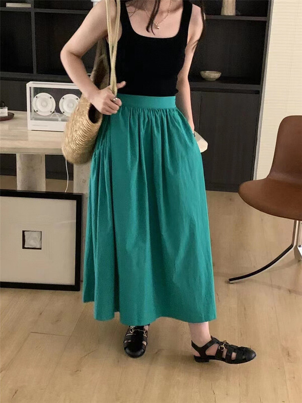 [hi] Korean high waist slim skirt 5282\hjy