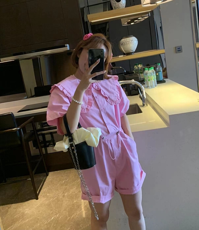 [nice baby] short sleeve button up BODYSUIT 6005\wtt