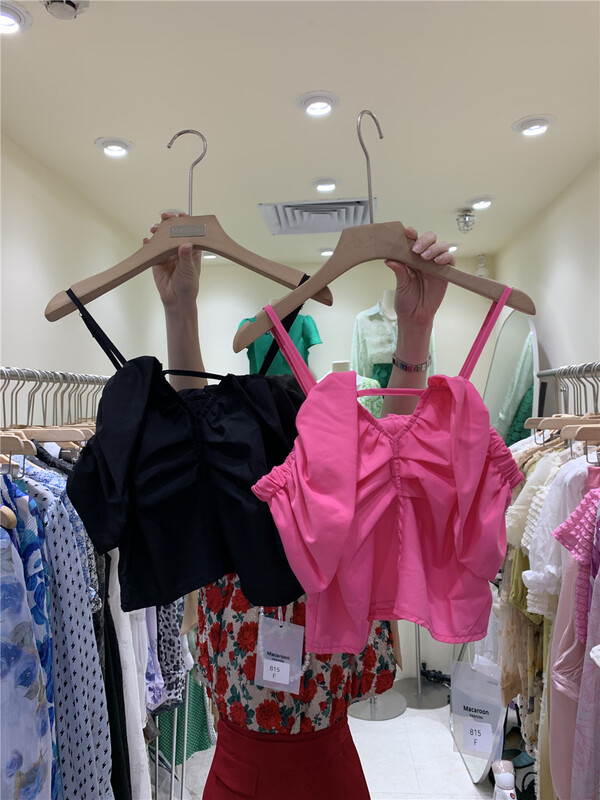 [macaroon] sweet pure wind versatile vest / sling ys1-815\pcz