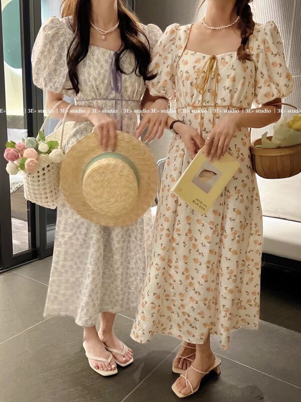 [3e+] floral lady dress 6603\ll