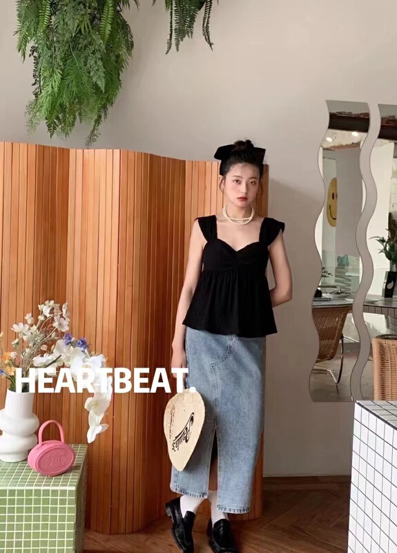 [hearteat] voluptuous loose tank / sling 580\zjy
