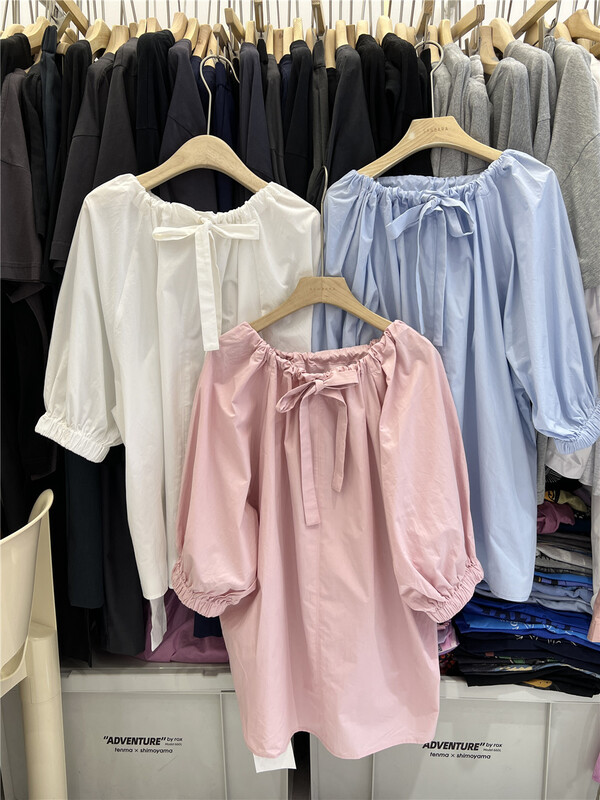[sanbara] Korean aging soft shirt 9617\lsw