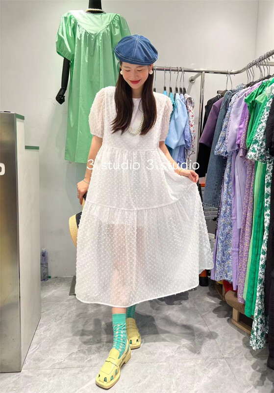 [3.studio] Korean custom round neck doll dress 22169\xyy