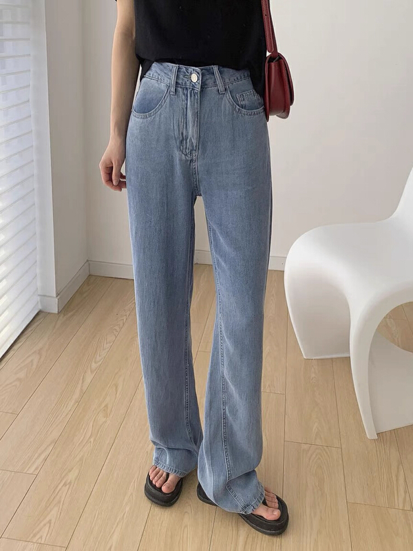 [jiajiatmmt Muli] straight tube loose fit versatile jeans 8715\l